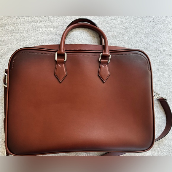 Louis Vuitton Brown Leather Suitcase - new without tags - Picture 1 of 9